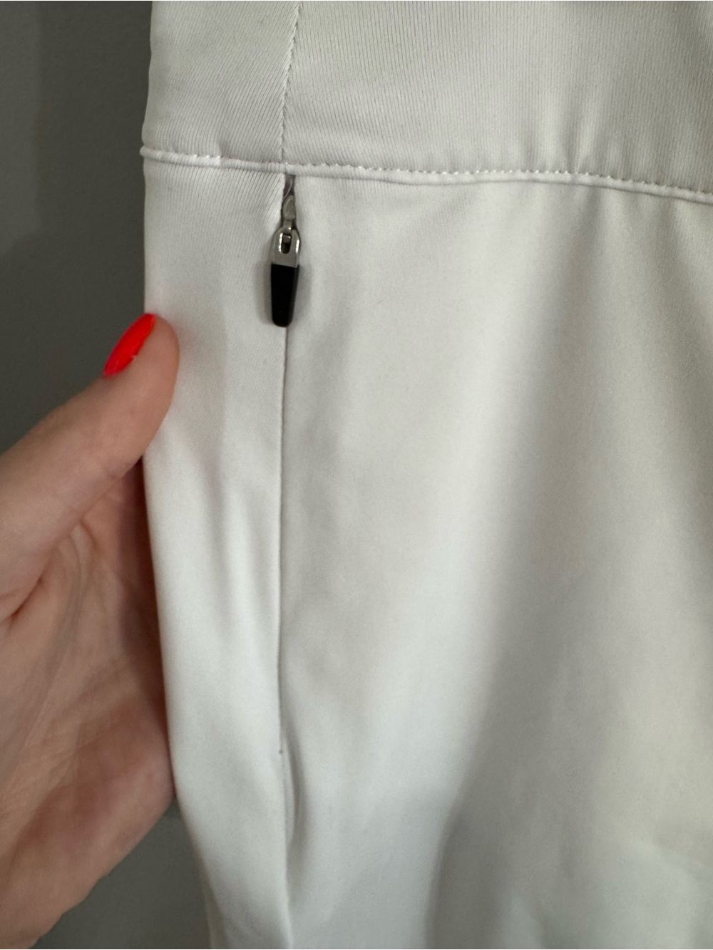 Peter Millar White Tennis Skort with Navy Trim - Picture 6 of 8
